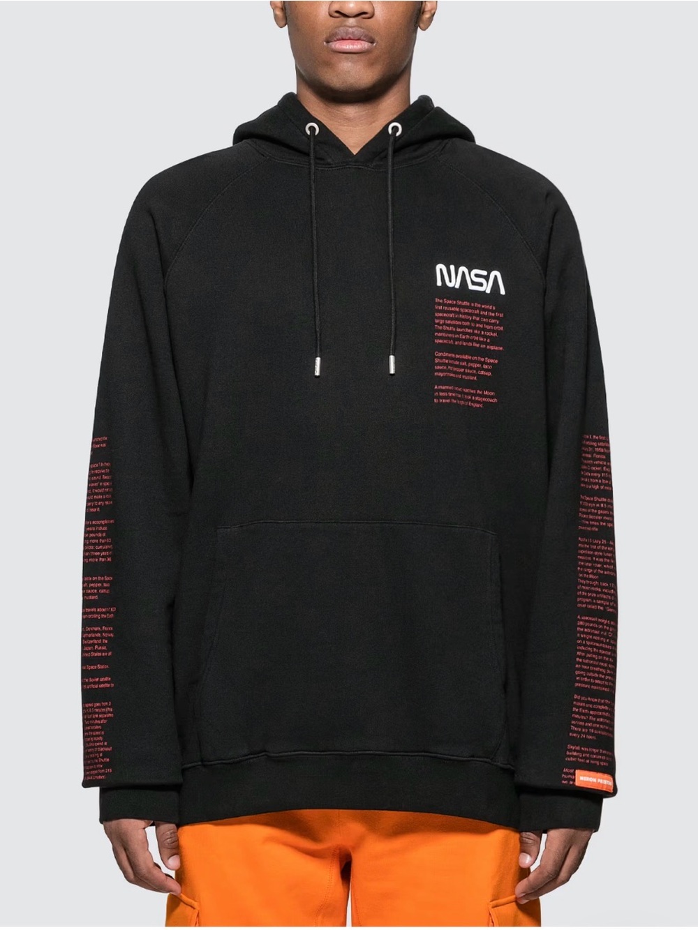 Heron Preston NASA Raglan Hoodie